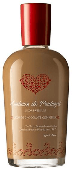 Licor Cantares De Portugal Chocolate Com Ginja