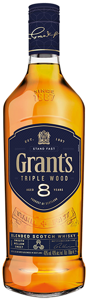 Whisky Grants 8 Anos Triple Wood