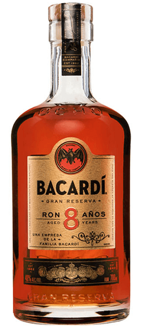 Rum Bacardi Gran Reserva 8 Anos