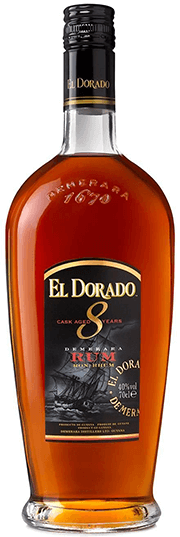 Rum El Dorado 8 Anos