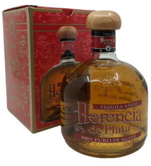 Tequila Herencia Anejo Agave